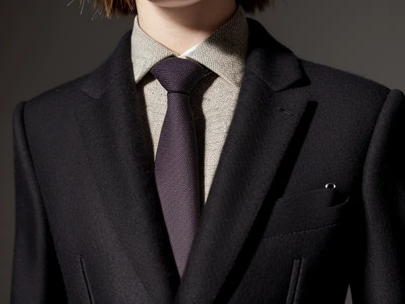 Cinta de sastre de 10 mm sobre la línea de quiebre, técnica clave de confección avanzada en blazers