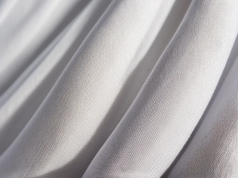 Comparación de texturas entre marquisette y powernet pesado usados en la confección premium de trajes de baño