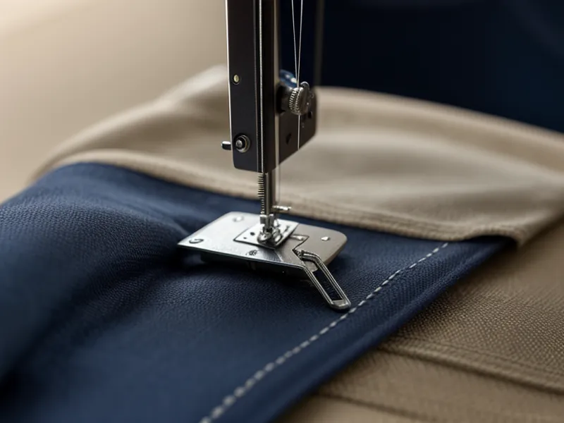 Aguja stretch 75/11 lista para coser las capas gruesas del refuerzo de powernet en costura avanzada de bikinis